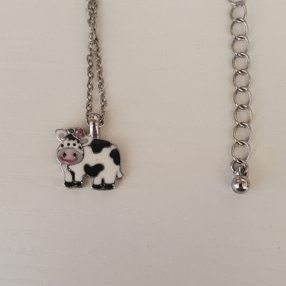 Cow Charm Necklace